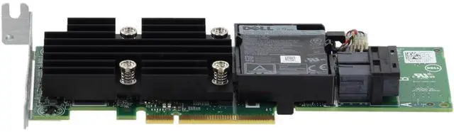 Alt view image 3 of 6 - Dell H740P 8GB 12Gbs w/LP Bracket PERC Adapter (3JH35-LP)