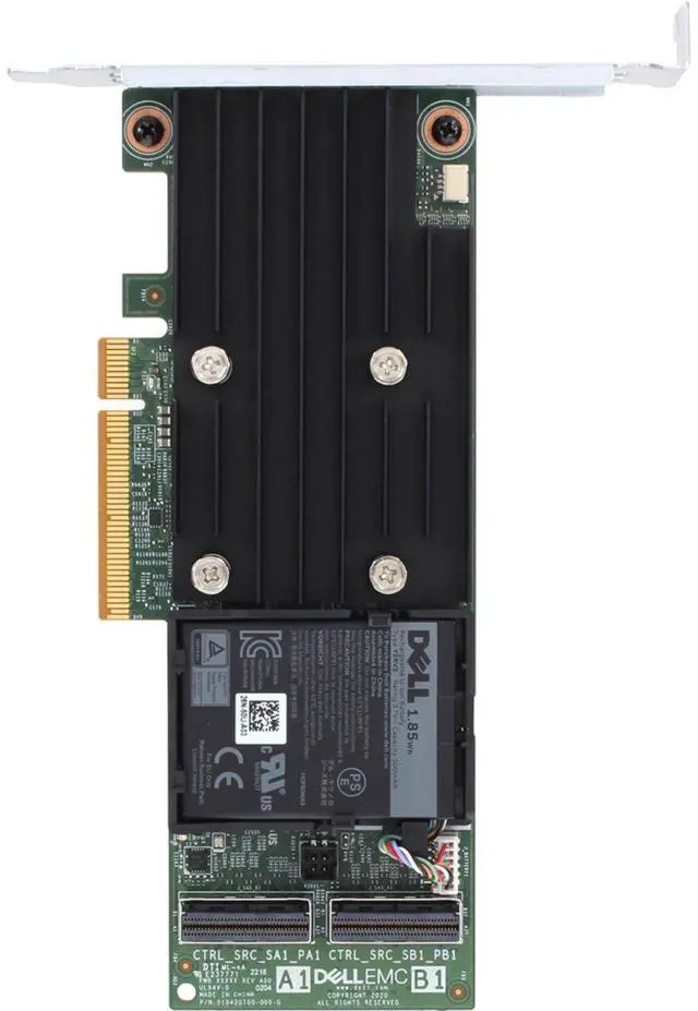 Alt view image 5 of 6 - Dell H755 8GB 12Gb/s Adapter PERC w/ FH Bracket (29XMF)