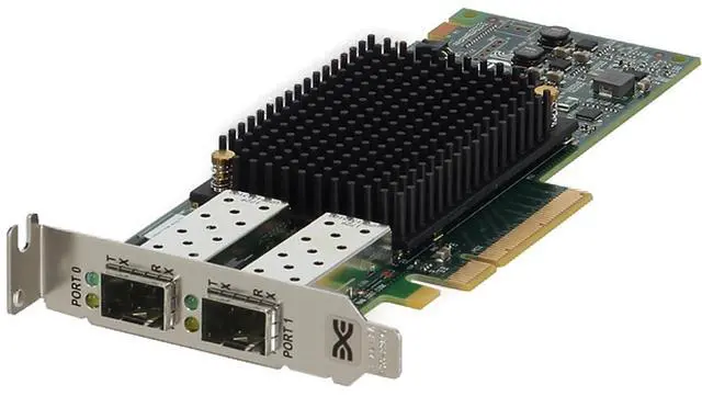 Main image of Dell Emulex LPe32002-M2-D Dual 32Gb Fibre Channel SFP+ HBA LP (01JFY)