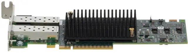 Alt view image 3 of 6 - Dell Emulex LPe32002-M2-D Dual 32Gb Fibre Channel SFP+ HBA LP (01JFY)