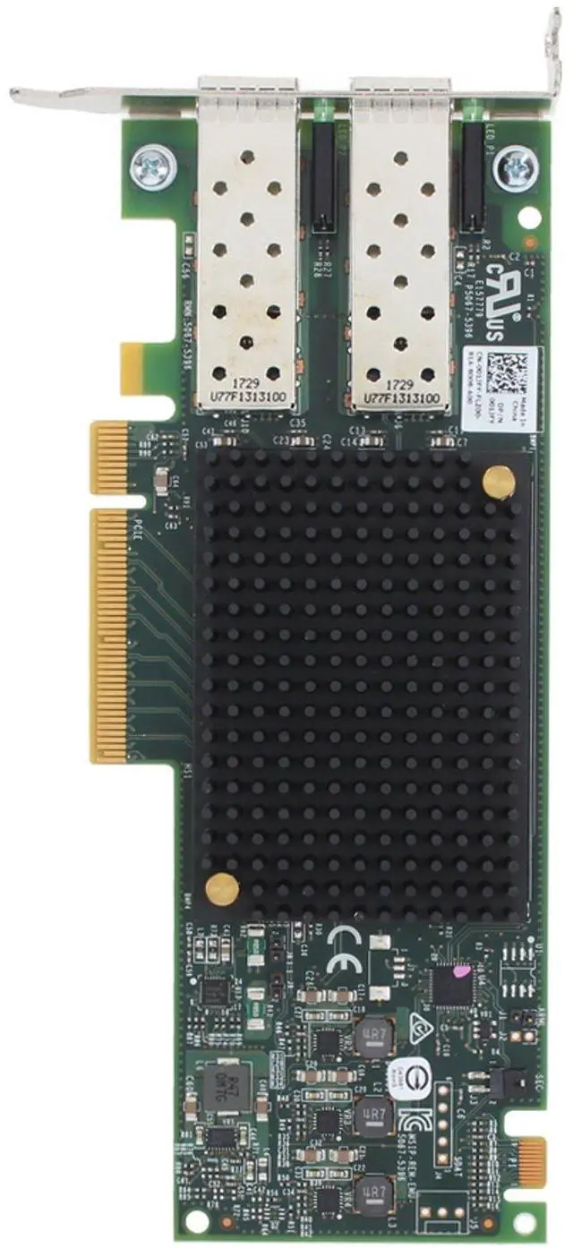 Alt view image 5 of 6 - Dell Emulex LPe32002-M2-D Dual 32Gb Fibre Channel SFP+ HBA LP (01JFY)