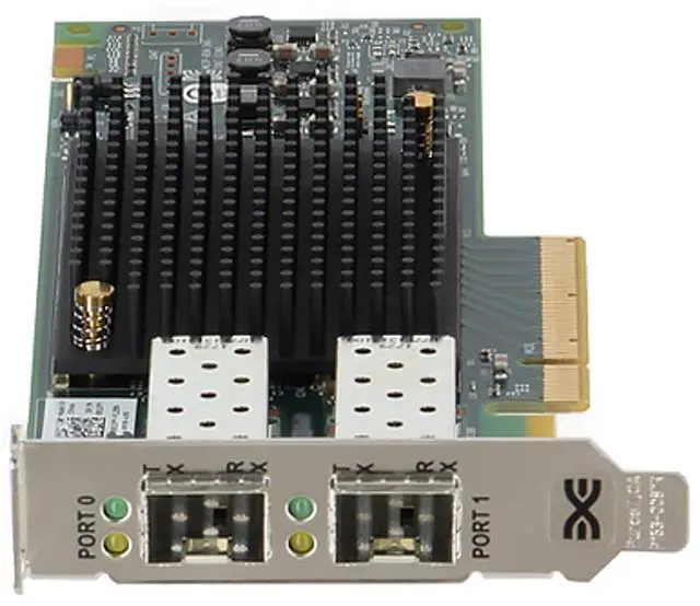 Alt view image 2 of 6 - Dell Emulex LPe32002-M2-D Dual 32Gb Fibre Channel SFP+ HBA LP (01JFY)
