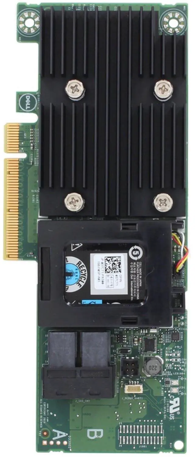 Alt view image 5 of 6 - Dell H730P+ 2GB 12Gbps w/No Bracket PERC Adptr (XYHWN-NB)