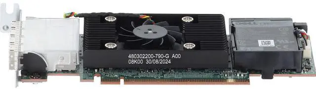 Alt view image 3 of 6 - Dell H965e 24Gb/s External RAID Controller Card LP (PF1FX)
