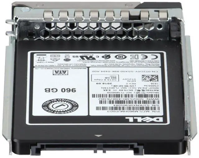Alt view image 4 of 6 - Dell 960GB 6Gbps SATA RI TLC 7mm 2.5 SSD PM863a CPO (T2G0Y) -R