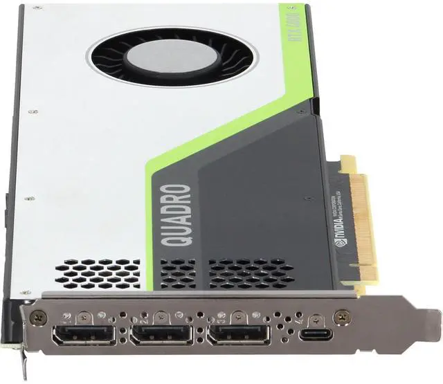 Alt view image 2 of 6 - Dell NVIDIA Quadro RTX 4000 8GB GDDR6 160W PCIe x16 SW FHFL GPU (N6V6F)
