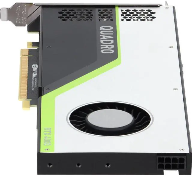 Alt view image 4 of 6 - Dell NVIDIA Quadro RTX 4000 8GB GDDR6 160W PCIe x16 SW FHFL GPU (N6V6F)