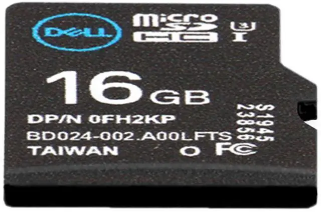 Alt view image 2 of 5 - Dell 16GB microSD Card (FH2KP)