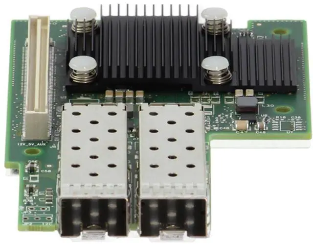 Alt view image 2 of 6 - Dell Mellanox ConnectX-4 Lx CX4421A Dual 25GbE SFP28 OCP 2.0 (T3CYH-CNB-OSTK)