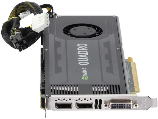 Alt view image 2 of 6 - Dell NVIDIA K4000 2GB GDDR5 VCrd (CN3GX)