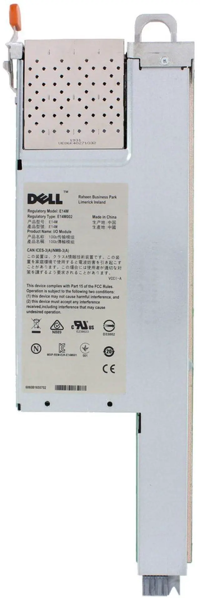 Alt view image 5 of 6 - Dell PE FX2/FX2s 10GbE SFP+ PassThrough Mod (5J88H)