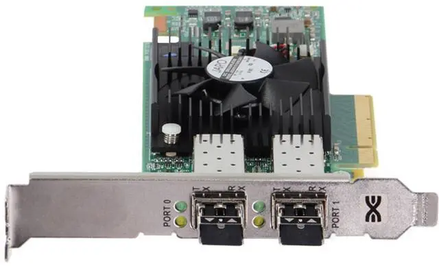 Alt view image 2 of 6 - Dell Emulex LPE16002 Dual 16Gb SFP+ HBA FH (F3VJ6)