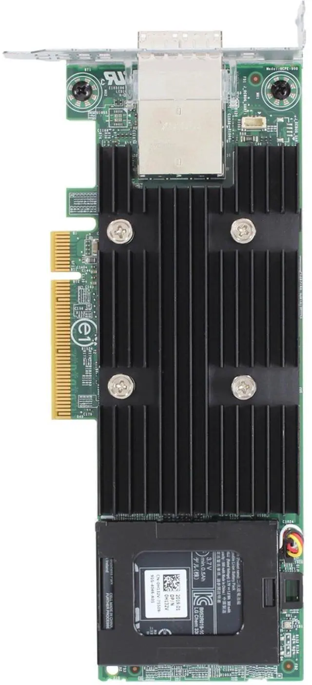 Alt view image 5 of 6 - Dell PERC H830 2GB NV 12Gbs Adapter LP (NR5PC)