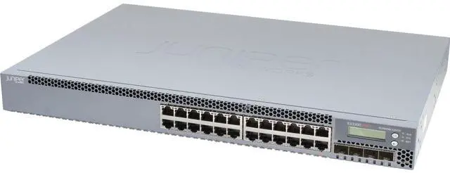 Alt view image 3 of 5 - Juniper EX3300-24P 24P 1GbE PoE+ 4P 10GbE SFP+ Switch