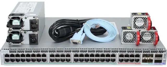 Alt view image 4 of 6 - Arista CCS-720XP-48ZC2 40P 2.5G 8P 5G 4P SFP28 2P QSFP100 UPOE Switch (Kit)
