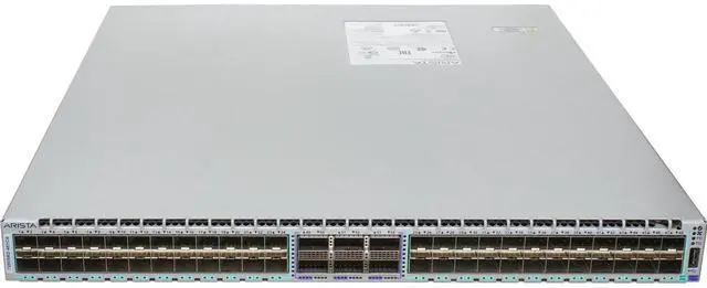 Alt view image 2 of 6 - Arista DCS-7280SR2-48YC6-F 48P 25GbE SFP25 6P 100GbE QSFP100 Switch