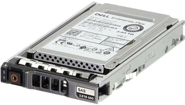 Main image of Dell Enterprise Plus 3.84TB 12Gbps SAS RI TLC 2.5 SSD KPM5XRUG3T84 (Compellent) (TP4W3)