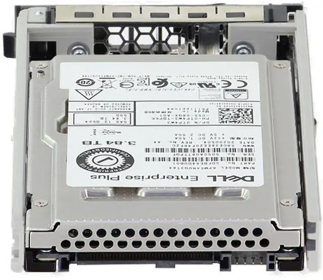 Alt view image 4 of 5 - Dell Enterprise Plus 3.84TB 12Gbps SAS RI TLC 2.5 SSD KPM5XRUG3T84 (Compellent) (TP4W3)