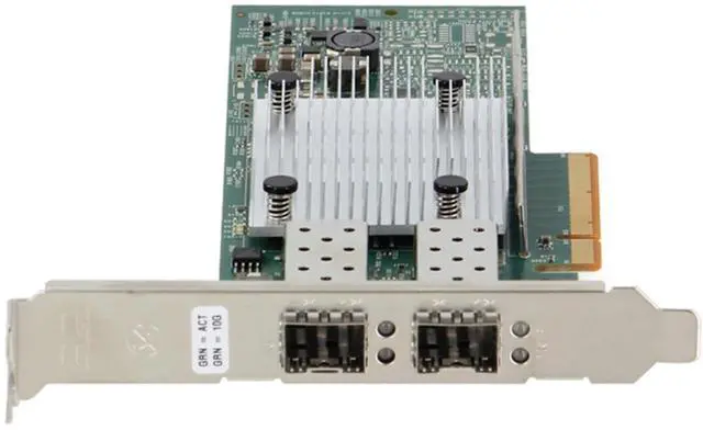 Alt view image 2 of 6 - Dell QLogic QLE8442-CU Dual 10Gb SFP+ CNA FH (QLE8442-CU-FH-OSTK)