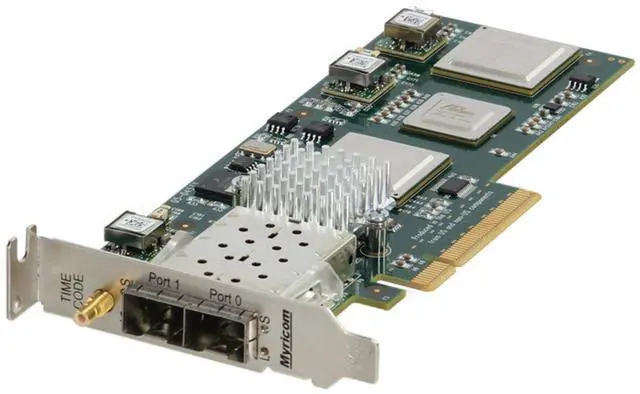 Main image of MYRICOM 10G-PCIE2-8C2-2S-SYNC Dual 10Gbps PCIe SFP+ Adapter (10G-PCIE2-8C2-2S-SYNC-OSTK)