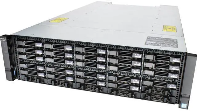Alt view image 3 of 6 - Dell EMC Compellent SC7020 Storage Array 2x 10GB Controller 24x 3.84TB SAS SSD