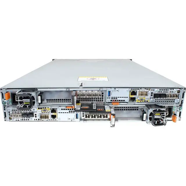 Alt view image 4 of 6 - Dell EMC PowerStore 1000T 15x 7.68TB NVMe SED SSD 4x 10/25GbE SFP+ 2x 4x 32GB FC