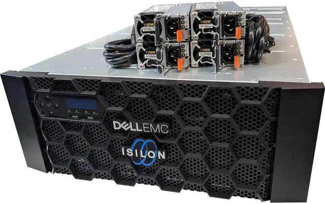 Main image of Dell EMC Isilon A200 4x Nodes 110-365-300M-00 44x 16TB SATA 2x 800GB SSD NAS