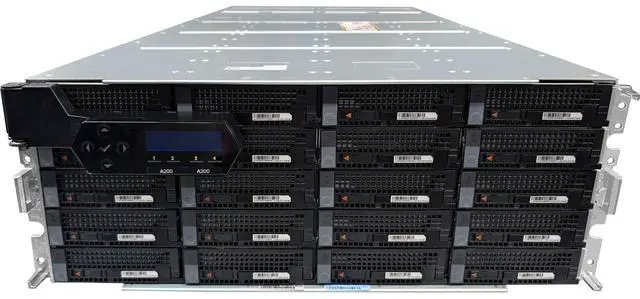 Alt view image 2 of 6 - Dell EMC Isilon A200 4x Nodes 110-365-300M-00 44x 16TB SATA 2x 800GB SSD NAS