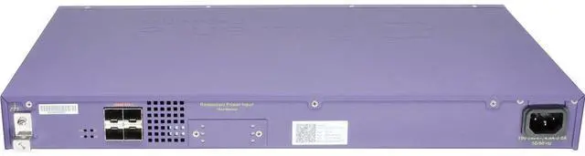 Alt view image 5 of 5 - Extreme Networks X440-G2-24P-10GE4 24P 1GbE PoE+ 4P SFP Switch