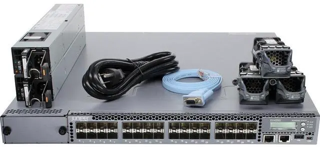 Main image of Juniper EX4550-32F-AFO 32P 10GbE SFP+ 2 PSU & 8P SFP+ Switch
