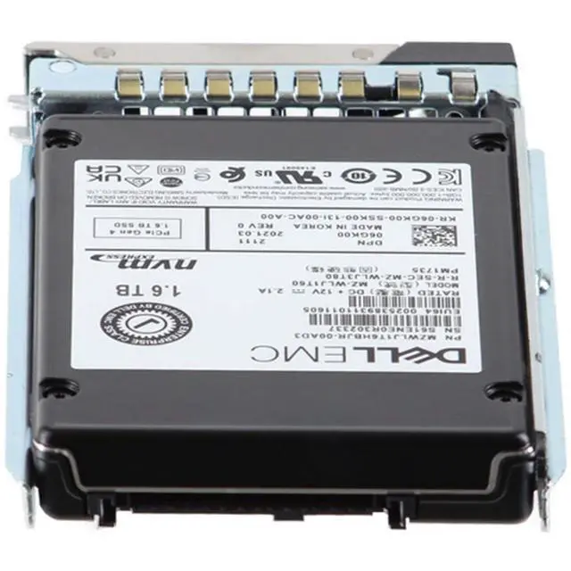 Alt view image 4 of 5 - Dell 1.6TB Enterprise NVMe Gen4 MU TLC 2.5 SSD PM1735 (6GK00-CD1)