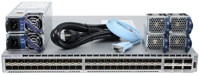 Main image of Arista DCS-7050SX-72Q-R 48P SFP+ 6P QSFP+ Switch (Fair)