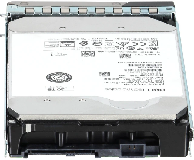 Alt view image 4 of 5 - MTTCF Dell 20TB 7.2K 512e 12Gbps NL SAS 3.5 HDD Ultrastar DC HC580