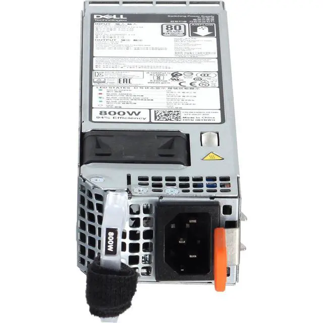 Alt view image 2 of 5 - 8YNWG Dell 800W Platinum 60mm MHS Hot-Plug Power Supply (100-240Vac)
