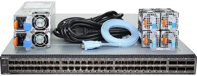Main image of Dell S5148F-ON 48P SFP28 6P QSFP28 OS10 RA Switch