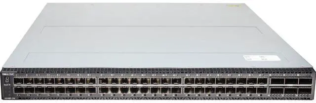 Alt view image 2 of 5 - Dell S5148F-ON 48P SFP28 6P QSFP28 OS10 RA Switch