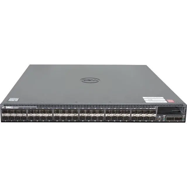 Alt view image 2 of 5 - Dell Networking N4064F 48P 10GbE SFP+ 2P 40GbE QSFP+ Switch