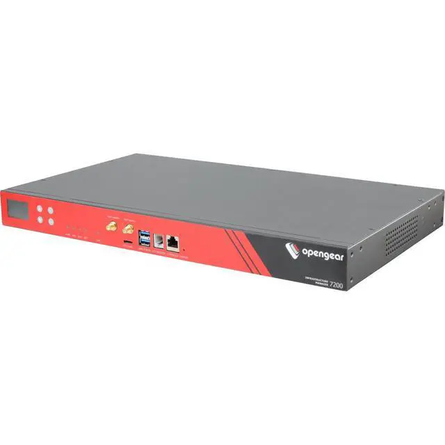 Alt view image 3 of 5 - Opengear IM7208-2-DAC 8P Serial Console Server
