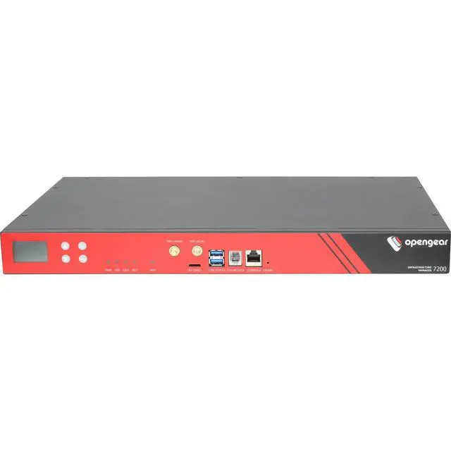 Alt view image 2 of 5 - Opengear IM7208-2-DAC 8P Serial Console Server