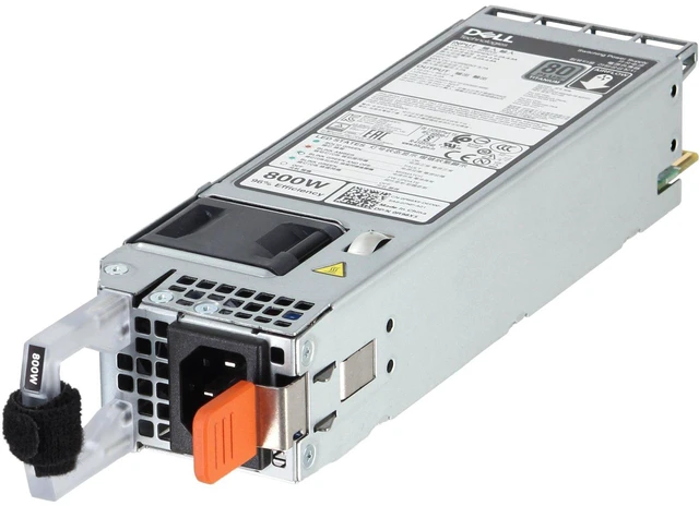 Main image of R98X5 Dell 800W Titanium 60mm MHS Hot-Plug Power Supply (100-240Vac)