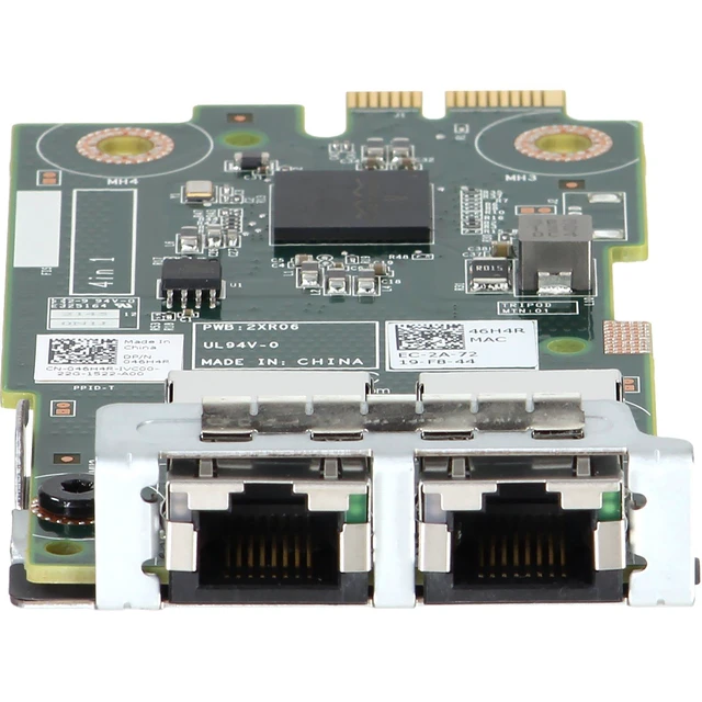 Alt view image 2 of 5 - 46H4R Dell Broadcom 5720 Dual 1Gb RJ45 Embedded 15G LOM