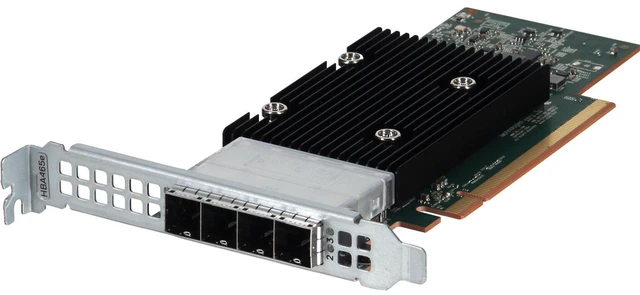 Main image of 8Y0MW Dell HBA465e 24Gb/s Quad Port External Host Bus Controller FH Adapter