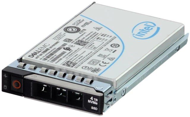 Main image of R1K6J-CD1 Dell 4TB NVMe Gen3 RI TLC 2.5 SSD P4510