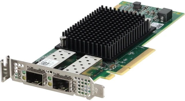 Main image of TF3HV Dell Emulex LPe38102 Dual 64Gb Fibre Channel SecureHBA +Sec LP