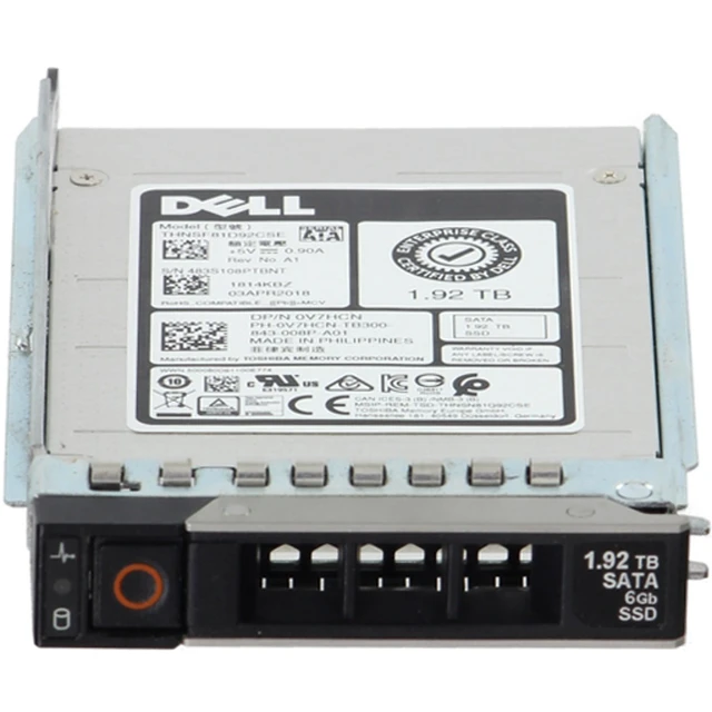 Alt view image 2 of 5 - V7HCN-CDL Dell 1.92TB 6Gbps SATA RI MLC 2.5 SSD THNSF81D92CSE