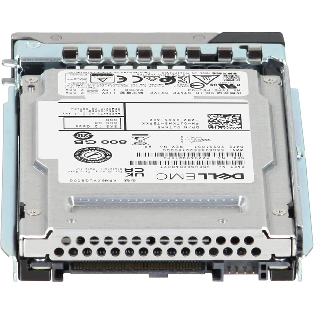 Alt view image 4 of 5 - JTKH5-CDN Dell 800GB 12/24Gbps SAS MU TLC 2.5 SSD KPM6XVUG800G