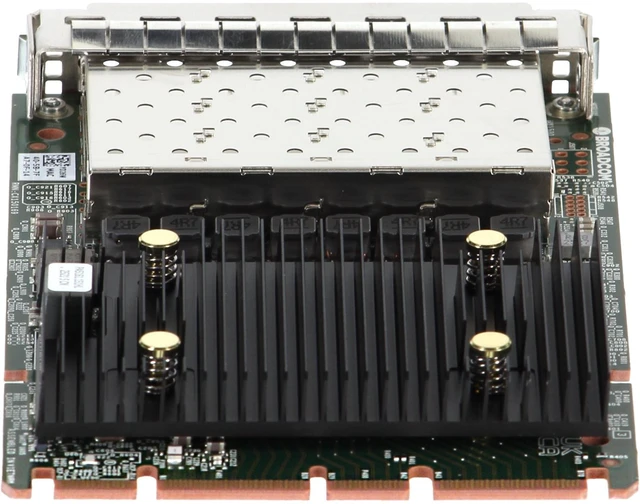 Alt view image 4 of 5 - YD26W Dell Broadcom 57608 Quad Port 25GbE SFP28 OCP 3.0 -CR