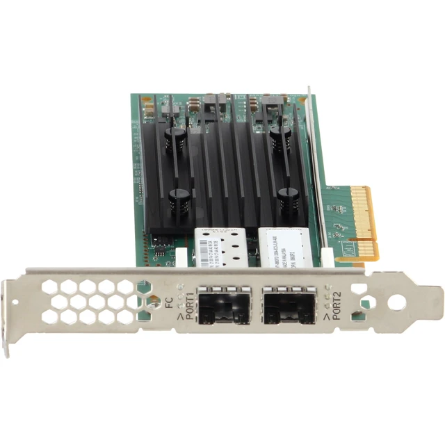 Alt view image 2 of 5 - 663P2 DEL Marvell QLE2772 Dual Fibre Channel 32Gbps HBA Adapter- PCIe FH +Sec