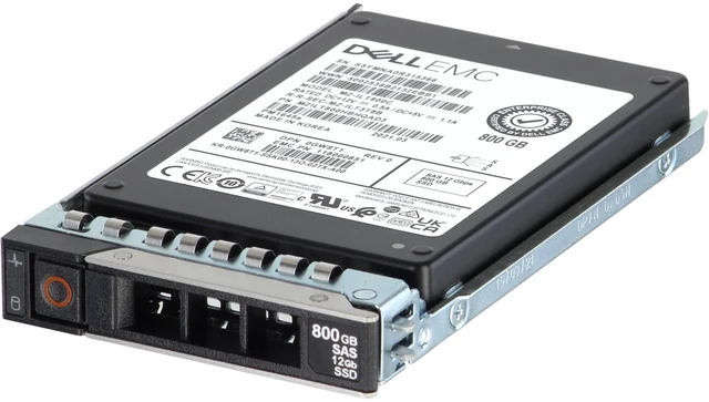 Main image of GW8T1 Dell 800GB 12Gbps SAS MU TLC 2.5 SSD PM1645a CPO -R