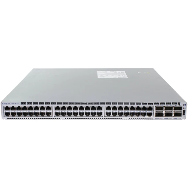 Alt view image 2 of 3 - Arista DCS-7050TX-72Q-R 48P 10GbE Base-T 6P 40GbE QSFP+ RA Switch